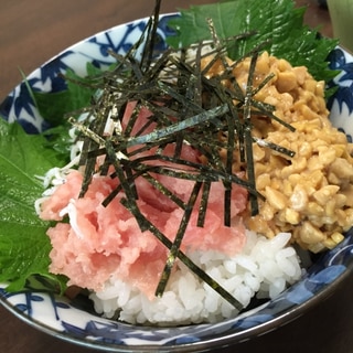 簡単♪ねぎとろ丼